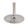 Base de mesa CRISS NEW, alta, cromada, base 45 cms diámetro