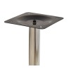 Base de mesa CRISS NEW, alta, cromada, base 45 cms diámetro