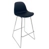 Taburete TOW FINN, cromado