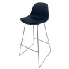 Taburete TOW FINN, cromado