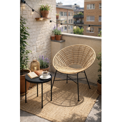 Sillón CIDORA, metal