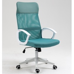 Sillón de oficina VERTON, blanco
