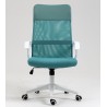 Sillón de oficina VERTON, blanco