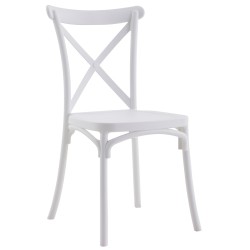 Silla CORFÚ, apilable, tratamiento anti UV