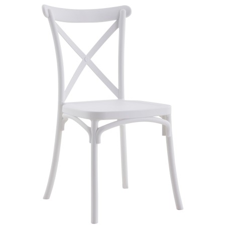Silla CORFÚ, apilable, tratamiento anti UV