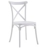 Silla CORFÚ, apilable, tratamiento anti UV
