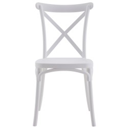 Silla CORFÚ, apilable, tratamiento anti UV