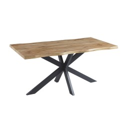 Mesa TOLEDO 180, metal negro