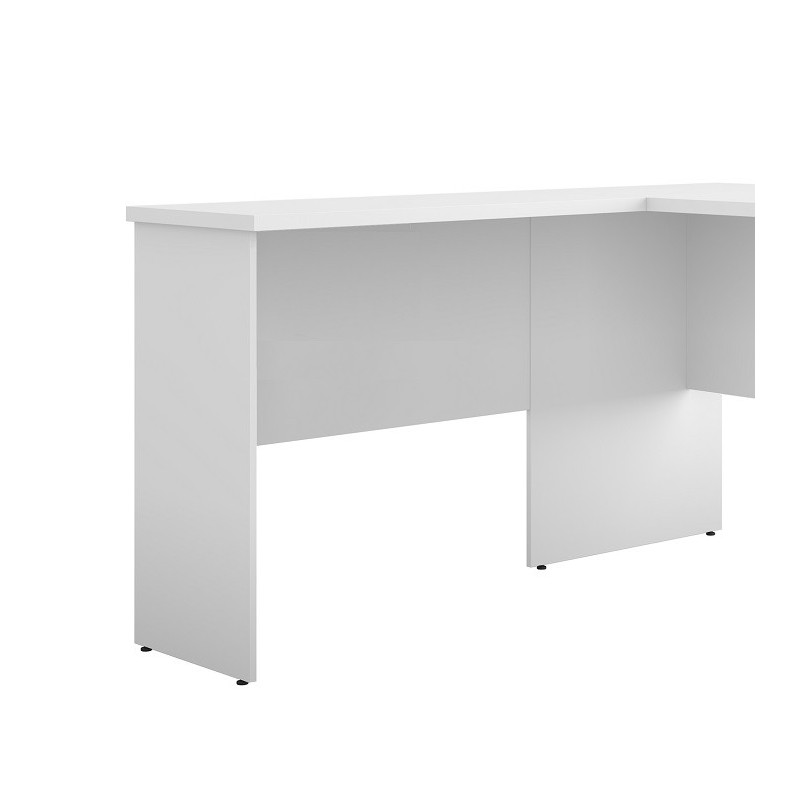 Mesa auxiliar ECO, bilaminado color platino