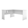 Mesa auxiliar ECO, bilaminado color platino