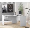 Mesa auxiliar ECO, bilaminado color platino