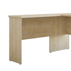 Mesa auxiliar ECO, bilaminado color natura
