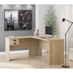 Mesa auxiliar ECO, bilaminado color natura
