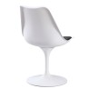 Silla TUL MT, metal, polipropileno blanco
