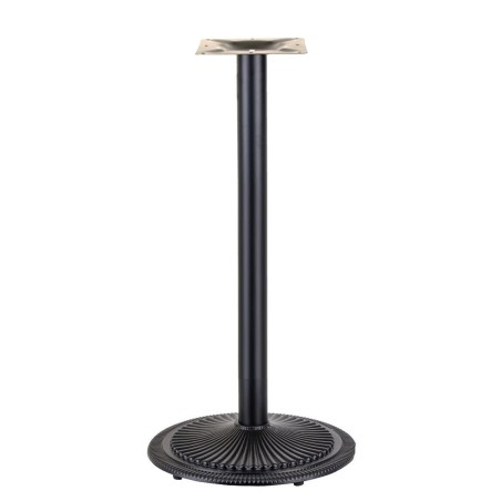 Base de mesa ARNO NEW, alta, negra, 45 cms de diámetro