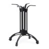 Base de mesa EIFFEL NEW-4, aluminio, 4 pies, negra