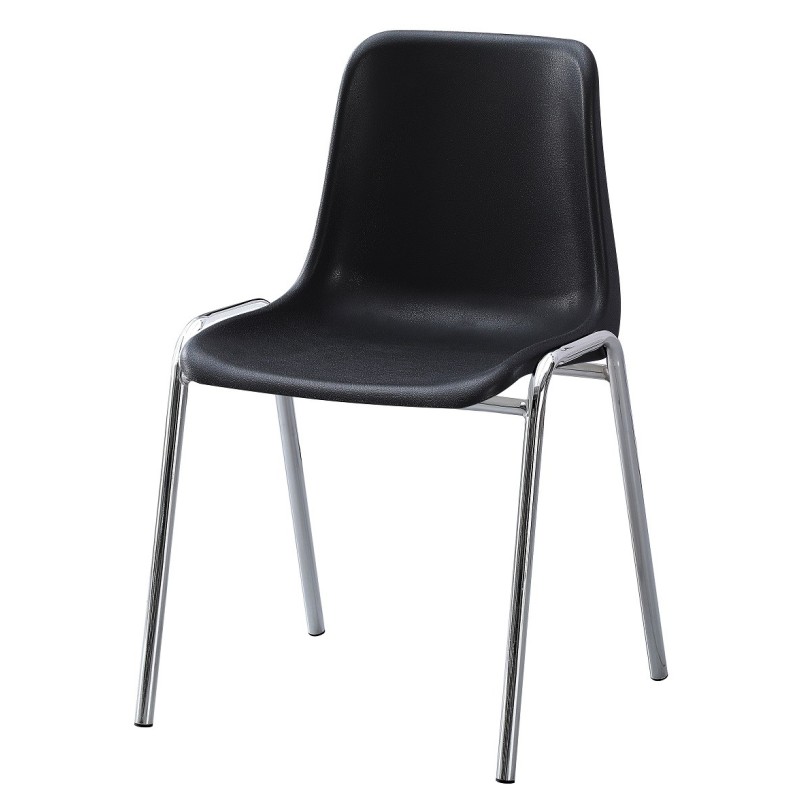 Silla CARCASA, apilable, cromada