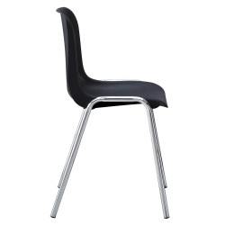 Silla CARCASA, apilable, cromada