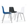Silla CARCASA, apilable, cromada