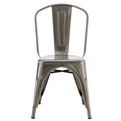 Silla TOL EK BRUSHED, acero