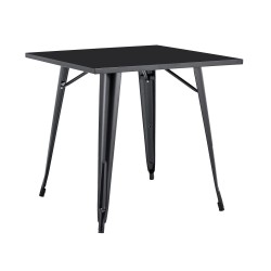 Mesa TOL EK LIMITED, acero, negra