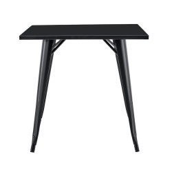 Mesa TOL EK LIMITED, acero, negra
