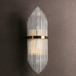 Aplique DOLHAN, metal dorado