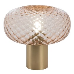 Lámpara GERA SOH28, sobremesa, aluminio, dorada