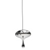 Lámpara HERDA H305, colgante, metal