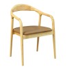 Sillón BALCANES, madera de haya, natural