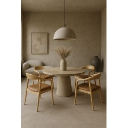 Sillón BALCANES, madera de haya, natural