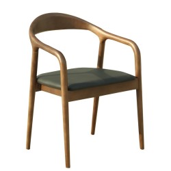 Sillón BALCANES, madera de haya, nogal