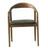 Sillón BALCANES, madera de haya, nogal