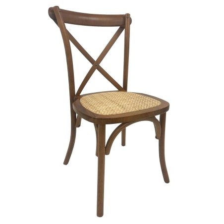 Silla CROSS SX, madera de haya, nogal