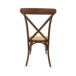 Silla CROSS SX, madera de haya, nogal