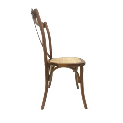 Silla CROSS SX, madera de haya, nogal