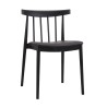 Silla ANTONY, polipropileno negro