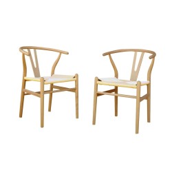 Silla WISH, madera de haya, natural