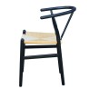 Silla WISH, madera de haya, negro