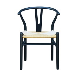 Silla WISH, madera de haya, negro