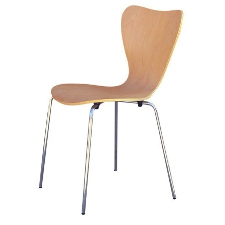Silla JACOBO, apilable, cromada