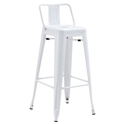 Taburete TOL R1 EK, apilable, acero