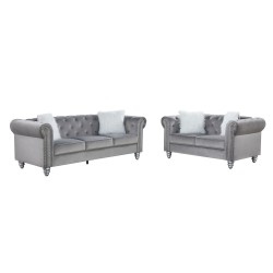 Set Sofás CHESTER STYLE, 3 + 2 plazas