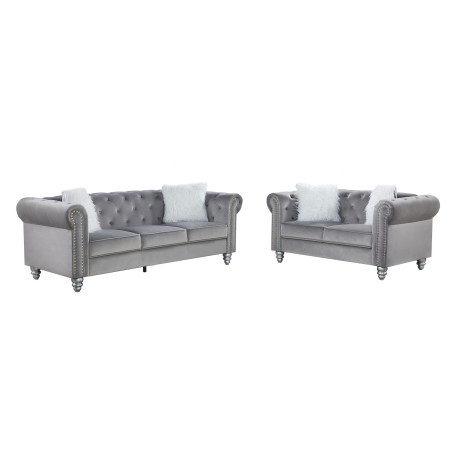 Set Sofás CHESTER STYLE, 3 + 2 plazas