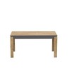 Mesa de comedor PHILIPPA, bilaminado roble con gris oscuro
