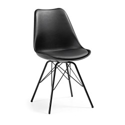 Silla BELLA NEW (SU), base negra