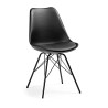 Silla BELLA NEW (SU), base negra