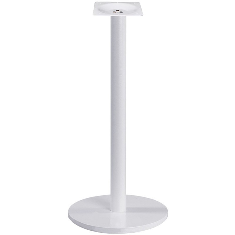 Base de mesa BOHEME, alta, blanca, 43 cms de diámetro