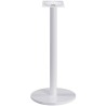 Base de mesa BOHEME, alta, blanca, 43 cms de diámetro