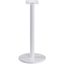 Base de mesa BOHEME, alta, blanca, 43 cms de diámetro